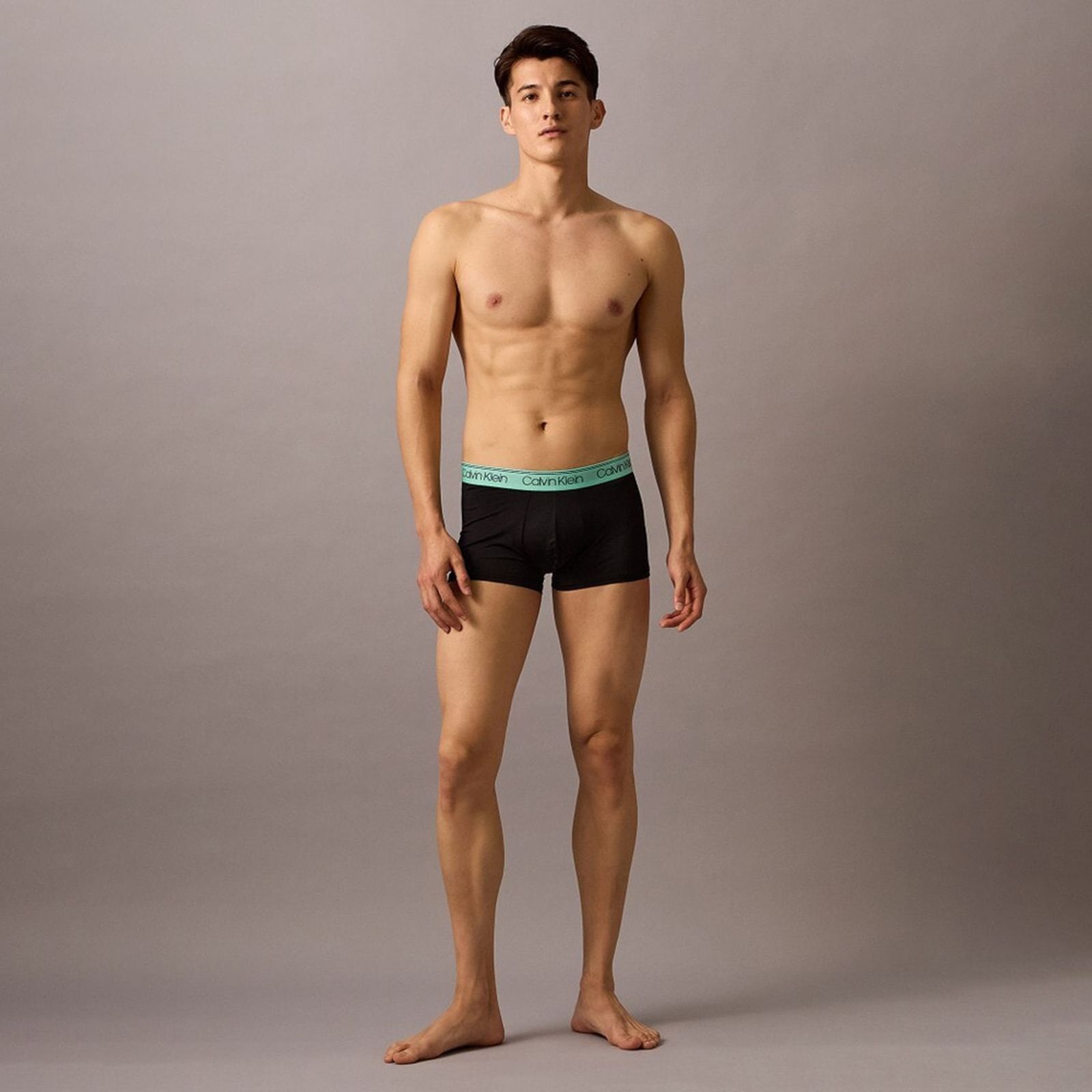 【ラスト1点】LOW RISE TRUNKS / ボクサーパンツ / Micro Stretch / ローライズトランクス [3枚パック](イエロー/パープル/ブルー)