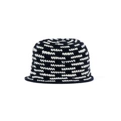 SM-HR8-0000-084 / KNIT BUCKET HAT / ニットバケットハット / BLACK (ブラック)