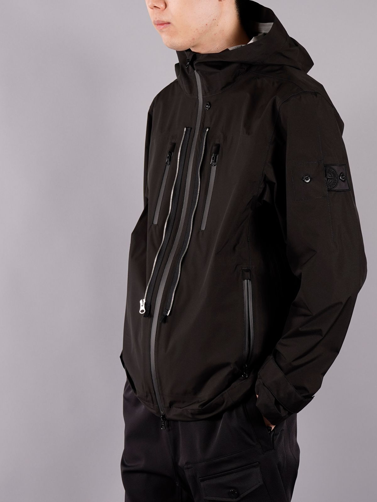 STONE ISLAND SHADOW PROJECT - ラスト1点 / TWIN ZIP SHELL