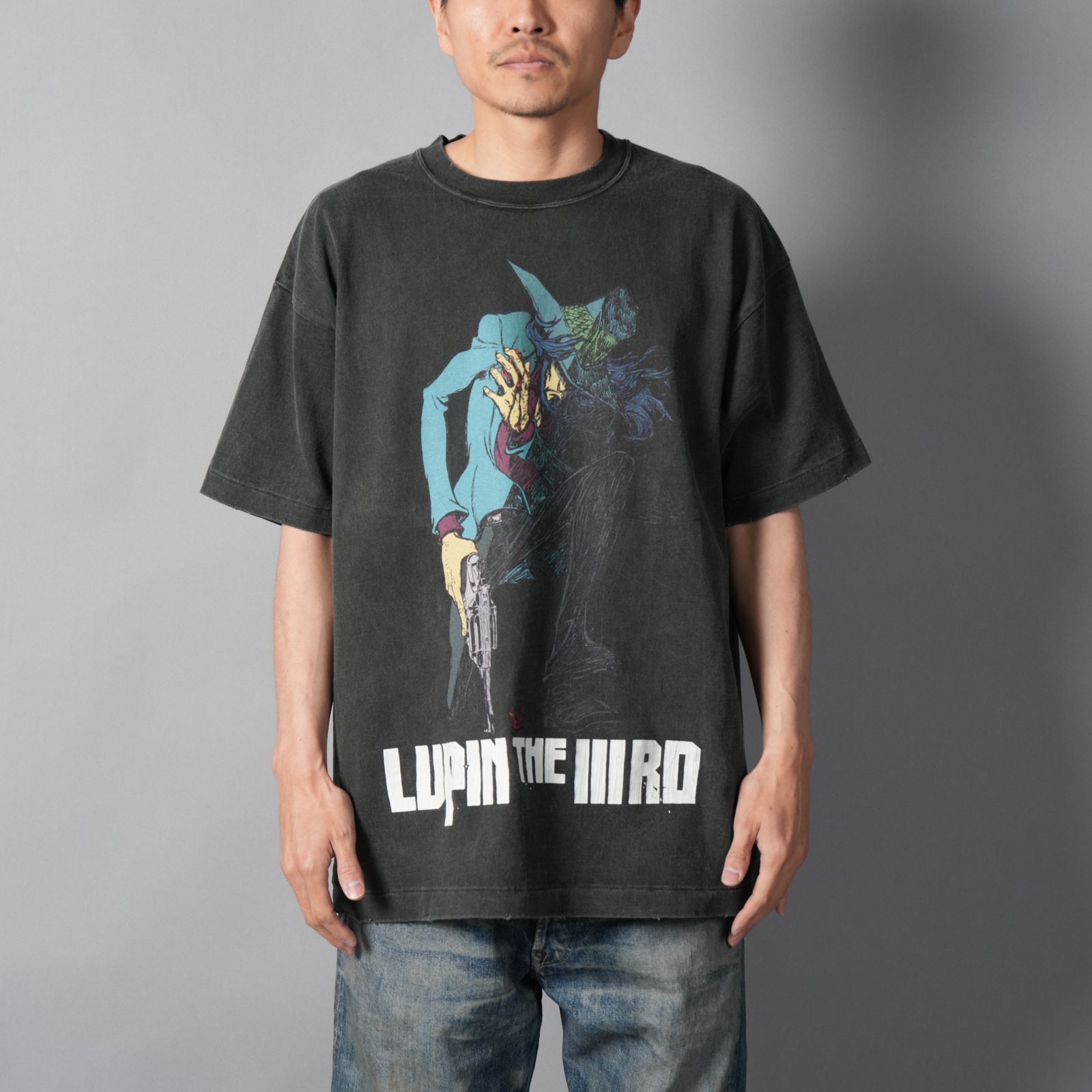 [LUPIN THE IIIRD]  S/S T-Shirt  (JIGEN)  / Tシャツ (ブラック)