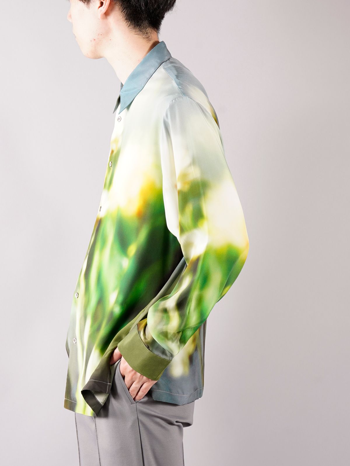 TAAKK - 【ラスト1点】FLORAL SILK LONG SLEEVE SHIRT / ロング ...