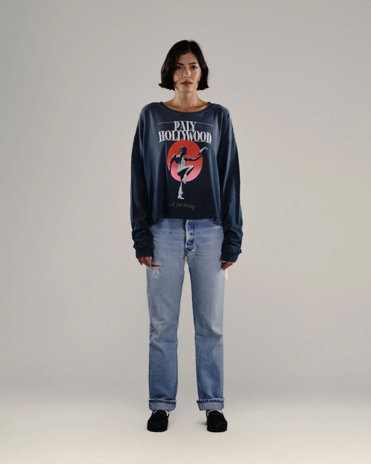 MYRA BRECKENRIDGE L/S TEE / ロンT・カットソー (ブラック)