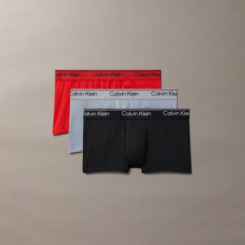 3 Pack Low Rise Trunks / Microfibre Stretch / ローライズトランクス [3枚パック](ブラック/スリート/アドレナリンラッシュ)