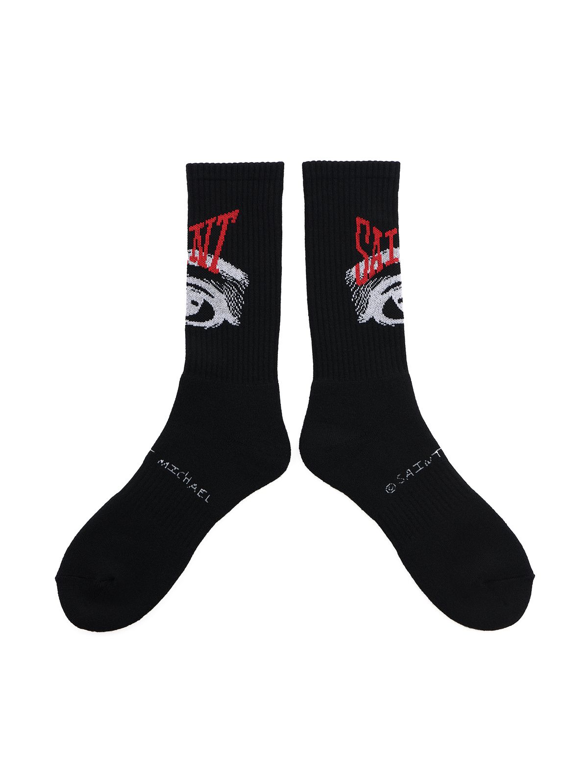 SAINT M×××××× - SM-A21-0000-102/SOCKS_EYES/ECRU / ソックス アイ 