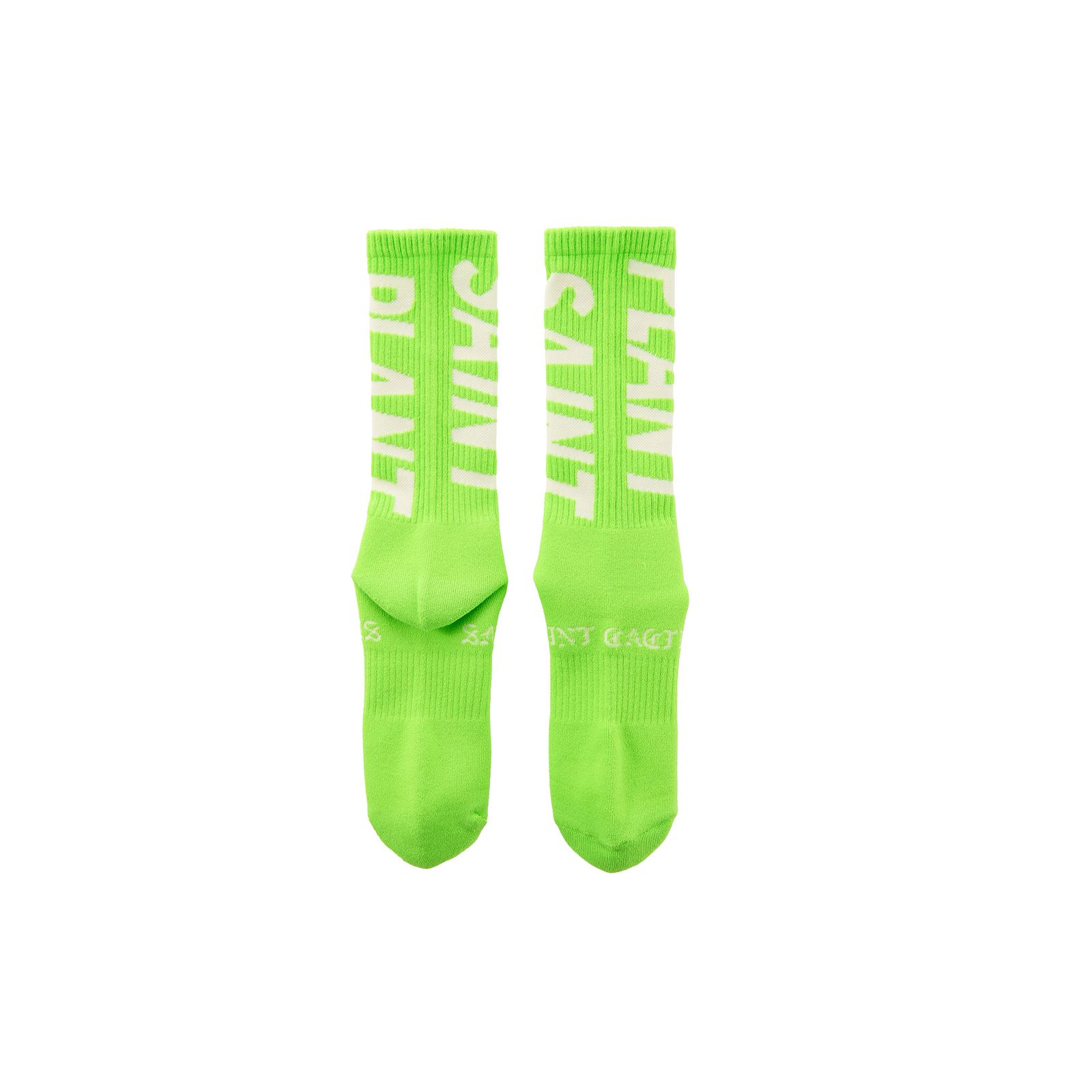 【残りわずか】【コラボ】SM-YS1-0000-C16 / CP_SOCKS / SNT PLANT / LIME / ソックス  (ライム)