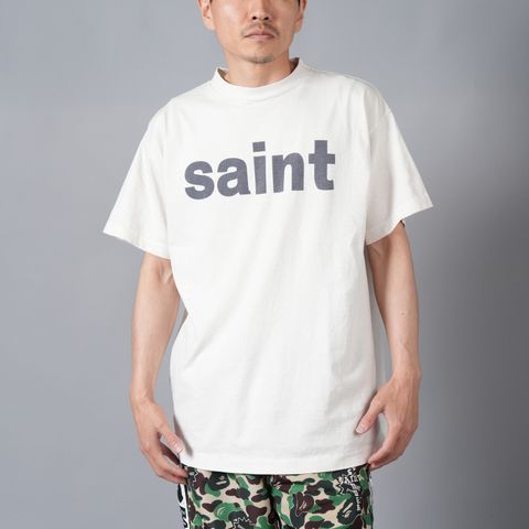 【ラスト1点】[4月27日(土)10時発売!!] SM-YS8-0000-008 / SS TEE / SWEET SAINT / WHITE / Tシャツ (ホワイト)