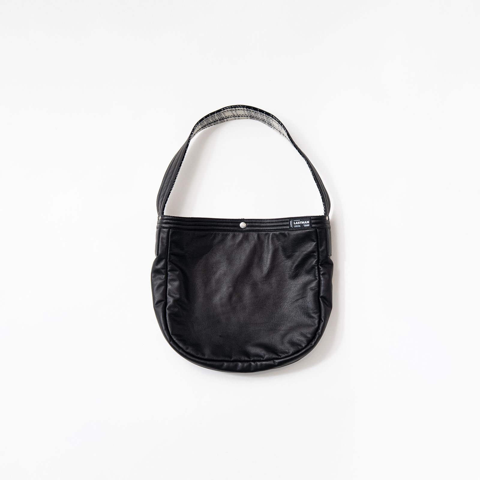 Leather Shoulder Bag / レザーショルダーバック [リバーシブル](ブラック)
