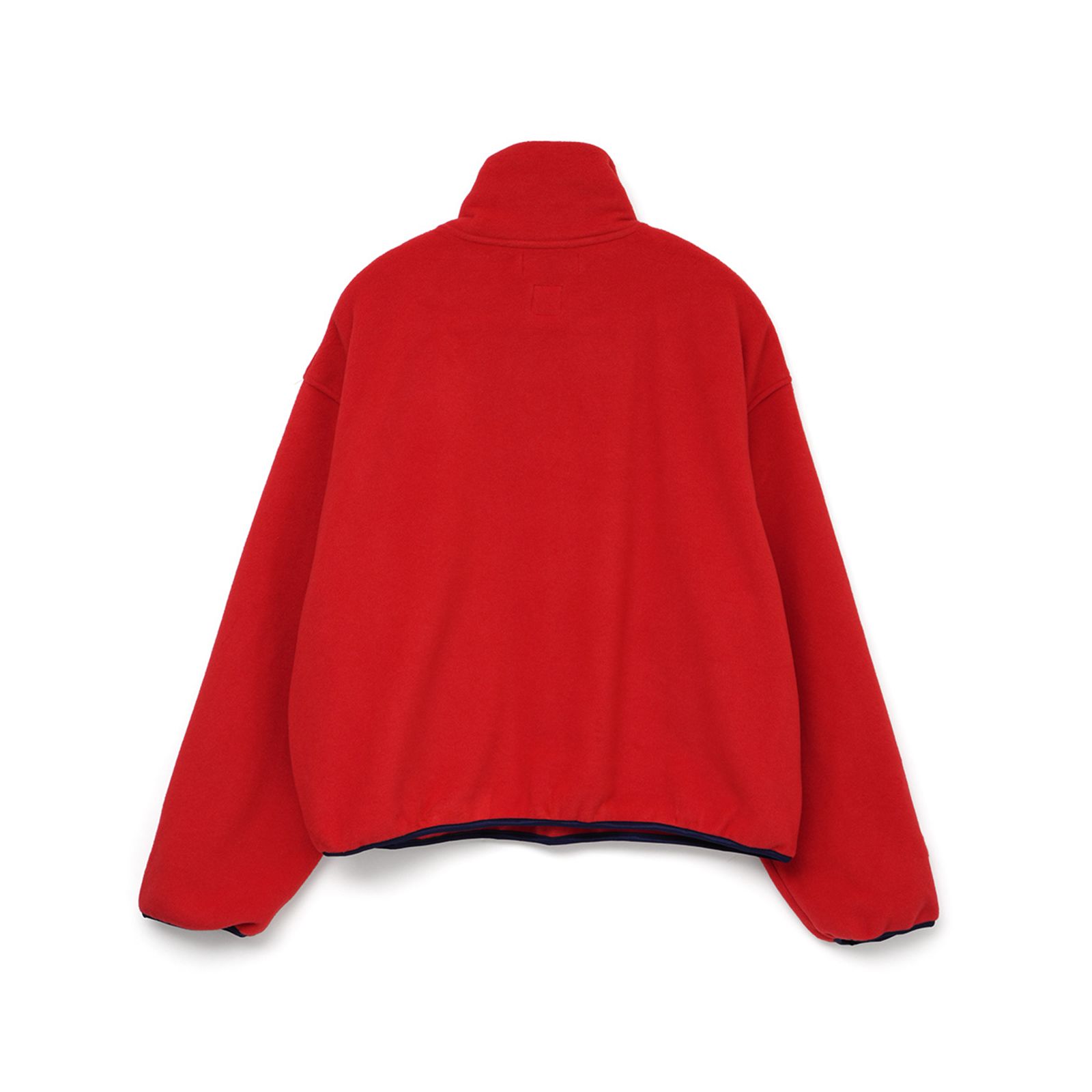 FLOWING FLEECE SWEAT / フローイング フリース スウェット  (レッド)