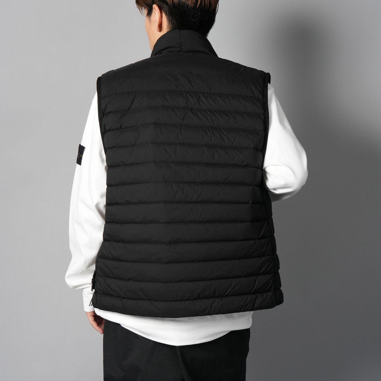 G100004 / DOWN VEST / ダウンベスト[ガーメントダイ](ブラック)