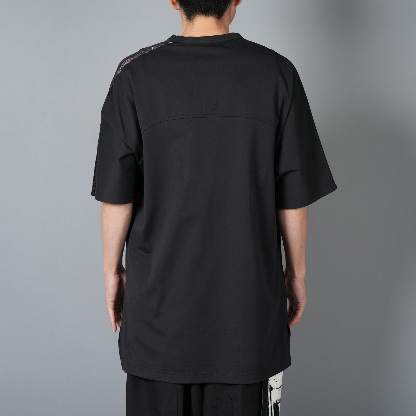 Y-3 - M MESH 3 SS TEE / メンズ メッシュ スリーストライプ