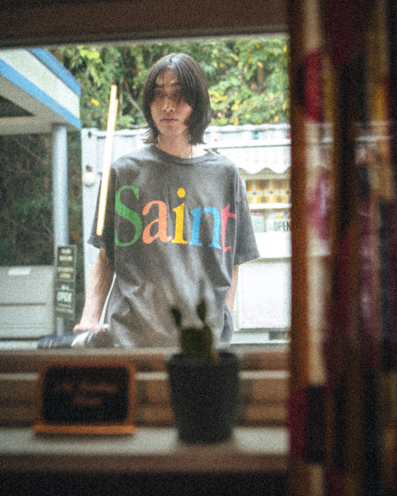 【残りわずか】[5月18日(土)10時発売!!] SM-YS8-0000-001 / SS TEE / COLOFUL SAINT / BLK / Tシャツ (ブラック)