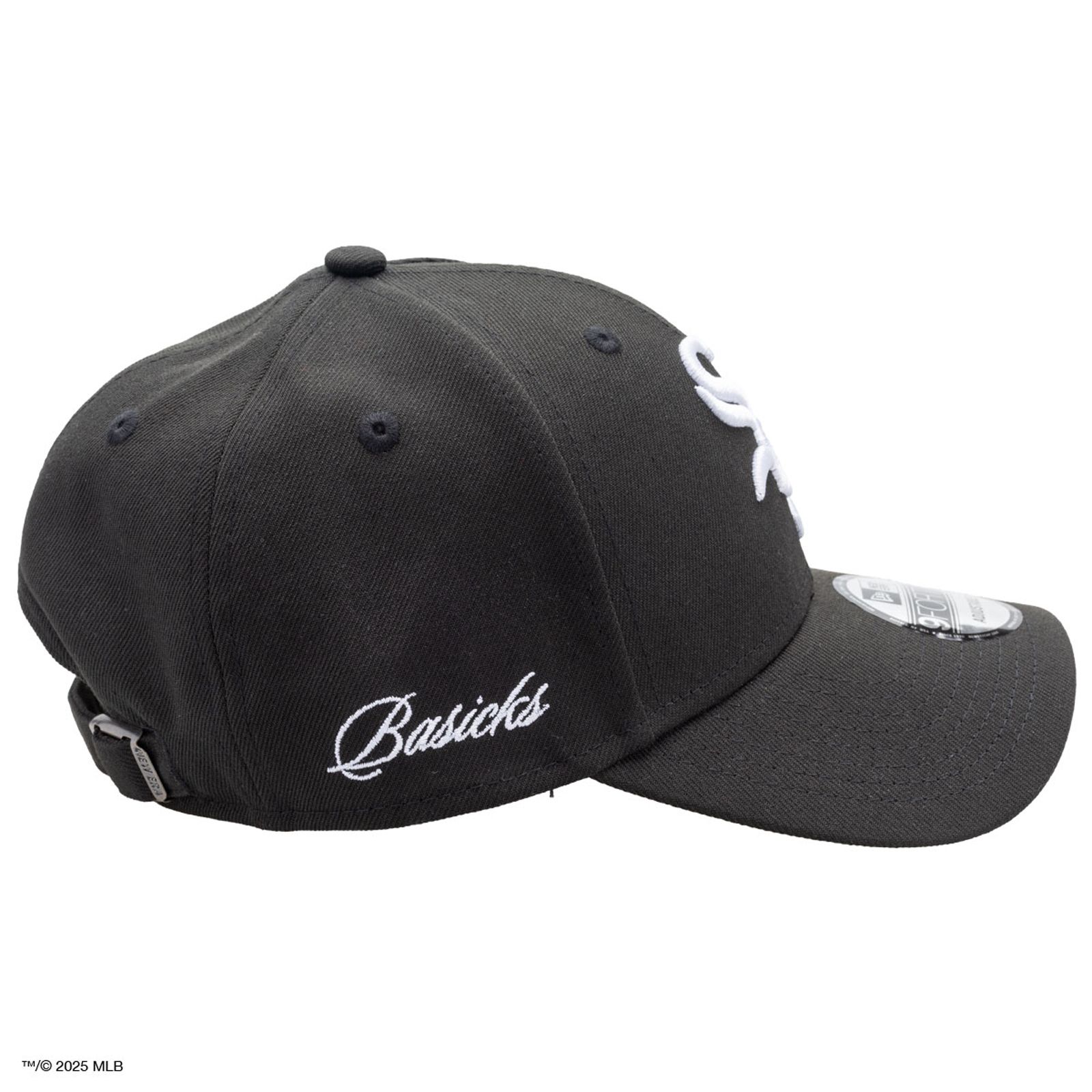 【ラスト1点】【おひとり様1点まで】【限定】BASICKS x Newera White Sox Cap / ベイシックス x ニューエラ ホワイトソックス キャップ (ブラック)