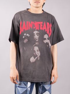 ラスト1点 / SM-S22-0000-064/SS TEE/ FACES/BLACK   / Tシャツ  (ブラック)