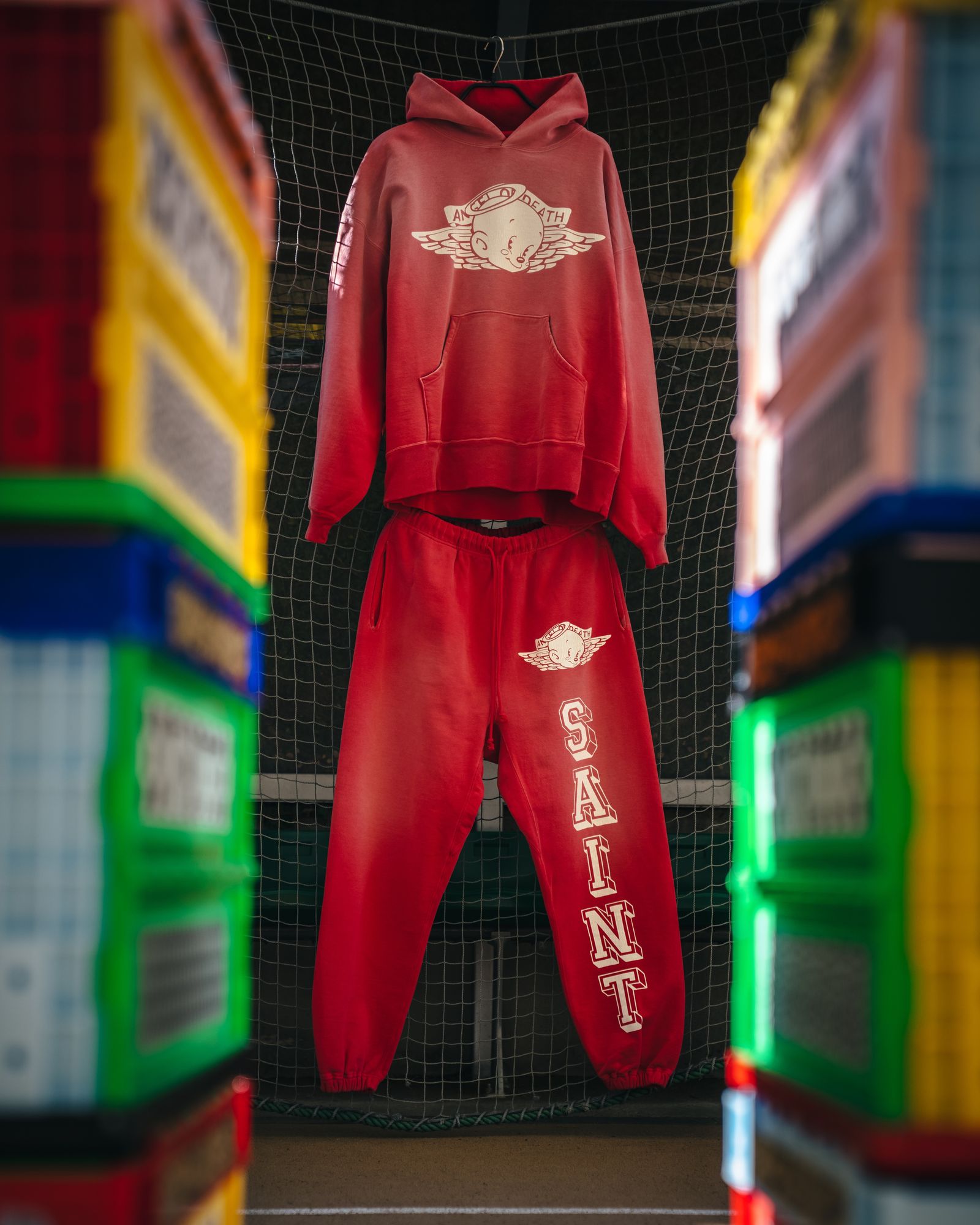 SM-MK8-0000-065 / SWEAT PANTS / BABY MICHAEL / RED / スウェットパンツ (レッド)