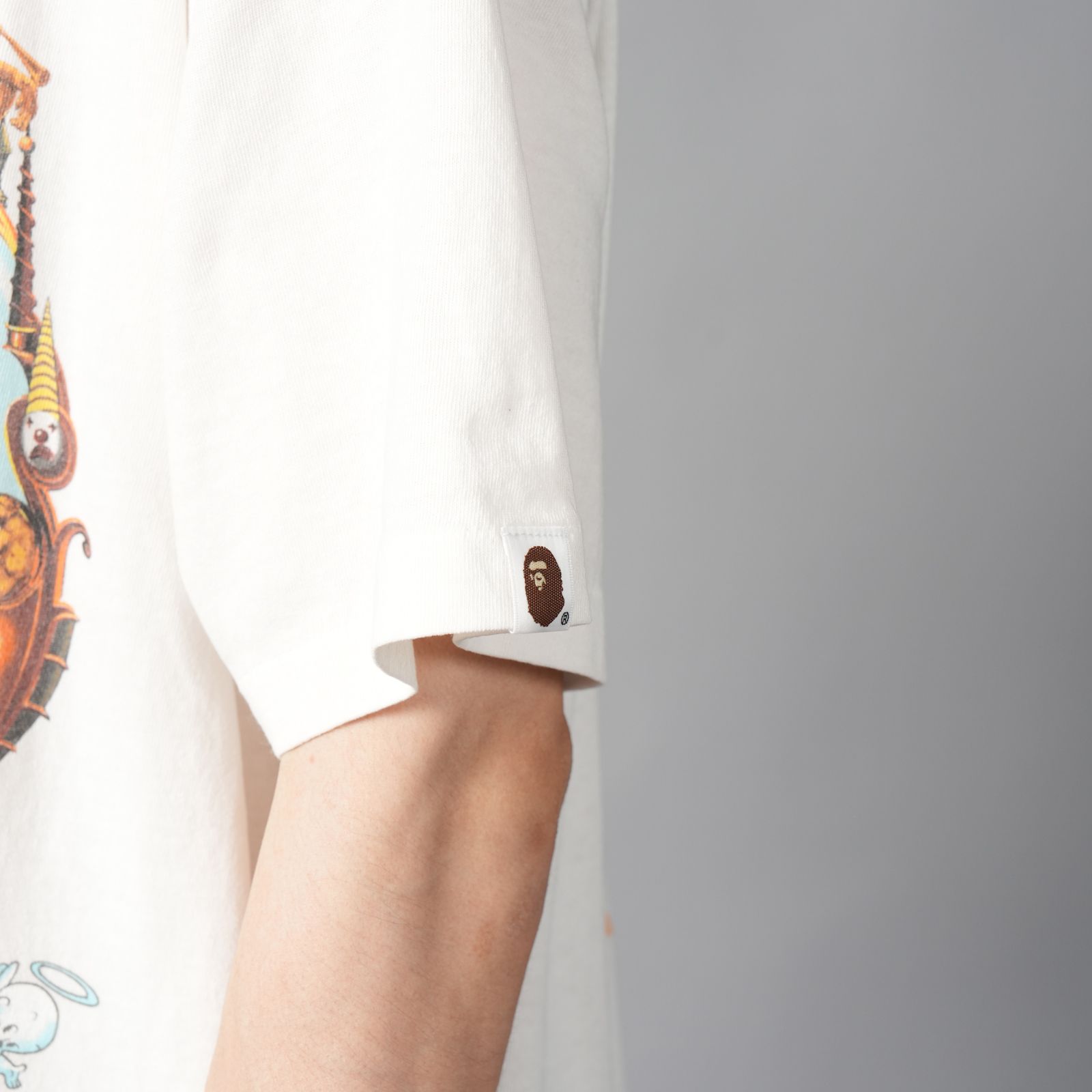 【残りわずか】【コラボ】SM-HR1-0000-C36 / BAPE_SS TEE / GENERATION/WHITE / Tシャツ (ホワイト)