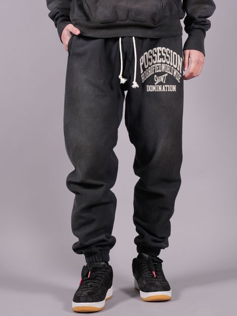 【ラスト1点】 SM-A22-0000-031 / SWT PNT / POSSESION / BLACK / スウェットパンツ  (ブラック)