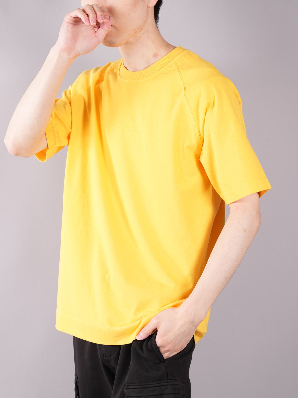 STONE ISLAND - 【ラスト1点】COTTON JERSEY_GARMENT DYED 82/22 STONE ISLAND - 【ラスト1点】COTTON JERSEY_GARMENT DYED 82/22
