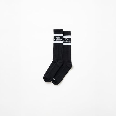LOGO SOX "LM TIMES" / ロゴソックス ラストマン タイムズ (ブラック)