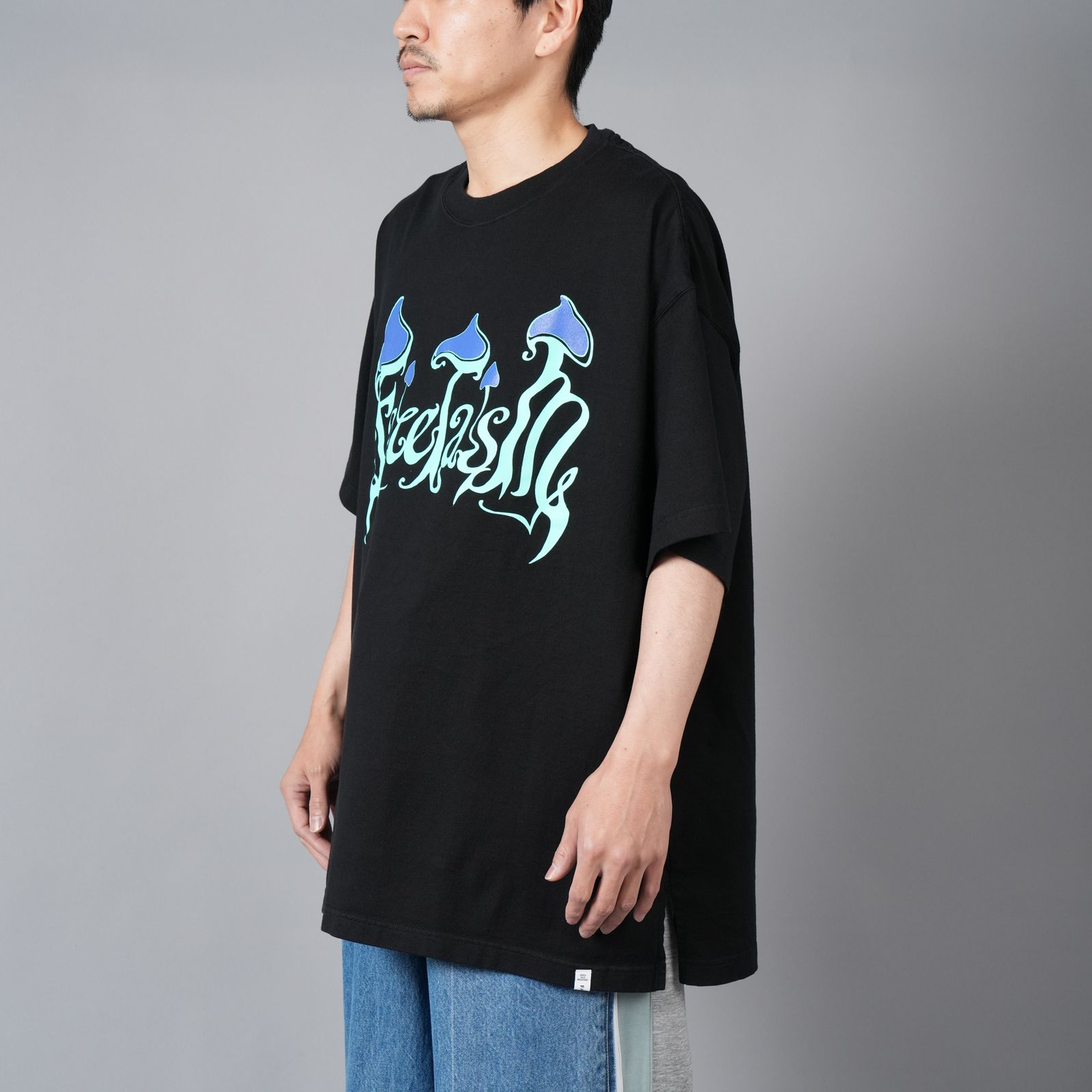 【ラスト1点】MUSHROOM TEE / マッシュルーム Tシャツ (ブラック)