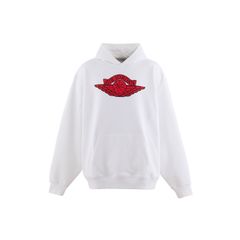 【お一人様1点限り】【コラボ】SM-MK8-0000-J03 / FV4718-100 / M J SM FLC HOODIE / WHITE / パーカー・フーディー (ホワイト)