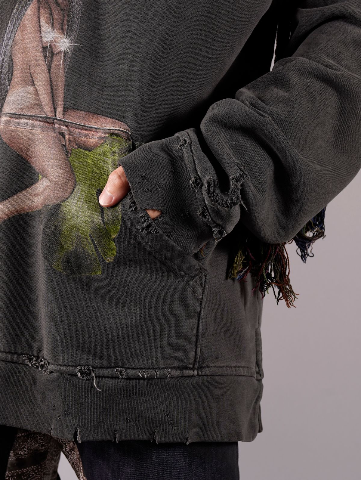 ラスト1点 / AMAZONIA RIDER HOODIE / アマゾニア ライダー フーディー(ブラック)