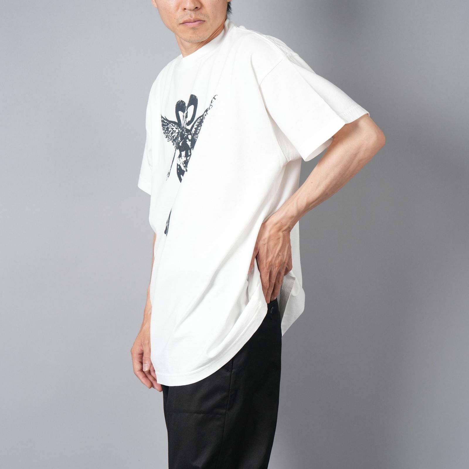 【ラスト1点】[8月10日(土)10時発売!!] PRINTED TEE SHIRTS "CHIMERA" / Tシャツ (ホワイト)