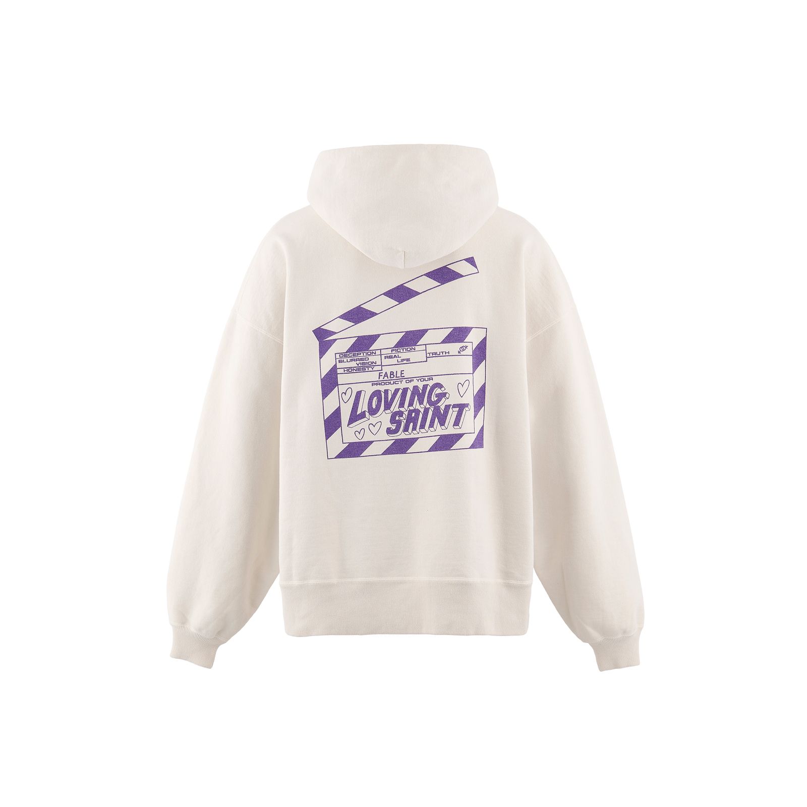 SM-MK8-0000-058 / HOODIE / I LOVE SAINT / WHITE / パーカー・フーディー (ホワイト)