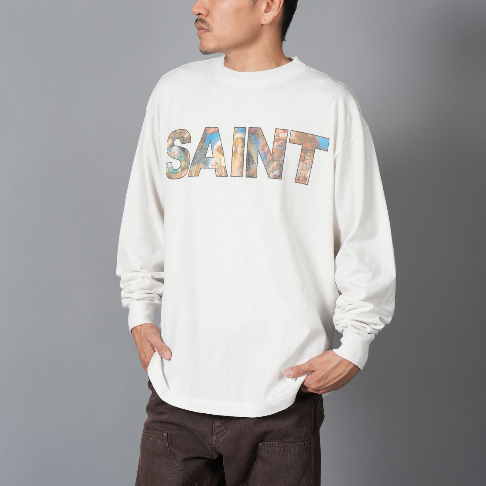 SAINT M×××××× - 【ラスト1点】SM-HR1-0000-035 / LS TEE / NEW