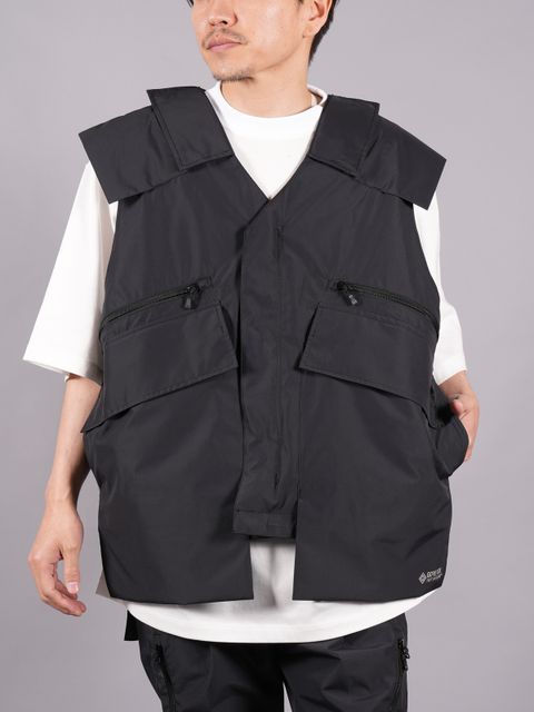 GORE-TEX INFINIUM VEST / ゴアテックス インフィ二アム / ベスト  (ブラック)