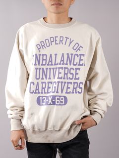 ラスト1点 / SM-S22-0000-039 / SWEAT SHIRT / COLLEGE / スウェットシャツ  (グレー)
