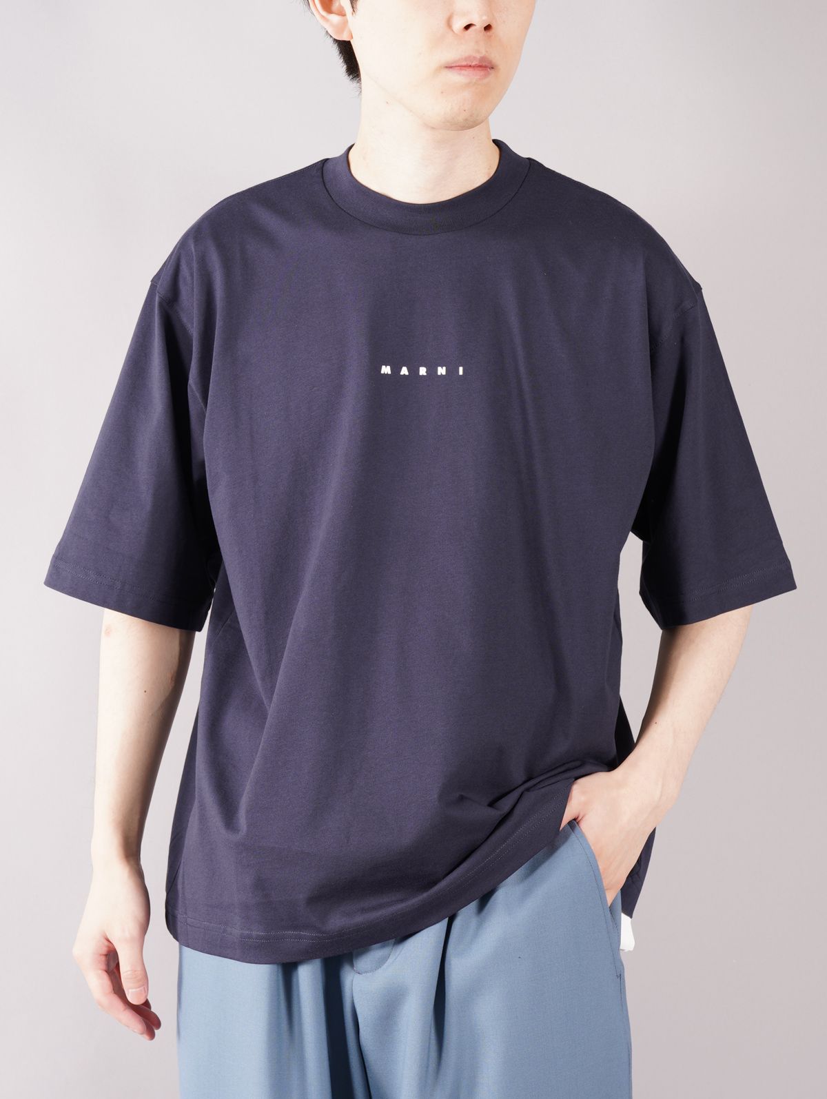 MARNI - 【ラスト1点】 LOGO T-SHIRT / ロゴ Tシャツ / オーバーサイズ ...