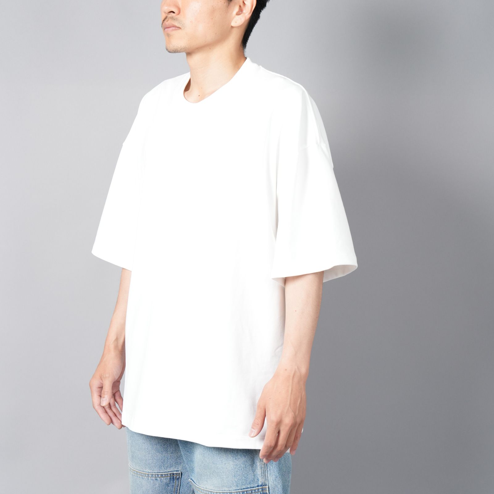Oversized Organic T-shirt / オーバーサイズ オーガニック Tシャツ (ホワイト)