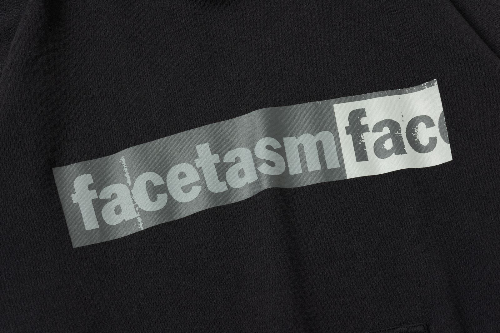 【コラボ】FACETASM×NEW ERA LOGO HOODIE / ロゴフーディー  (ブラック)