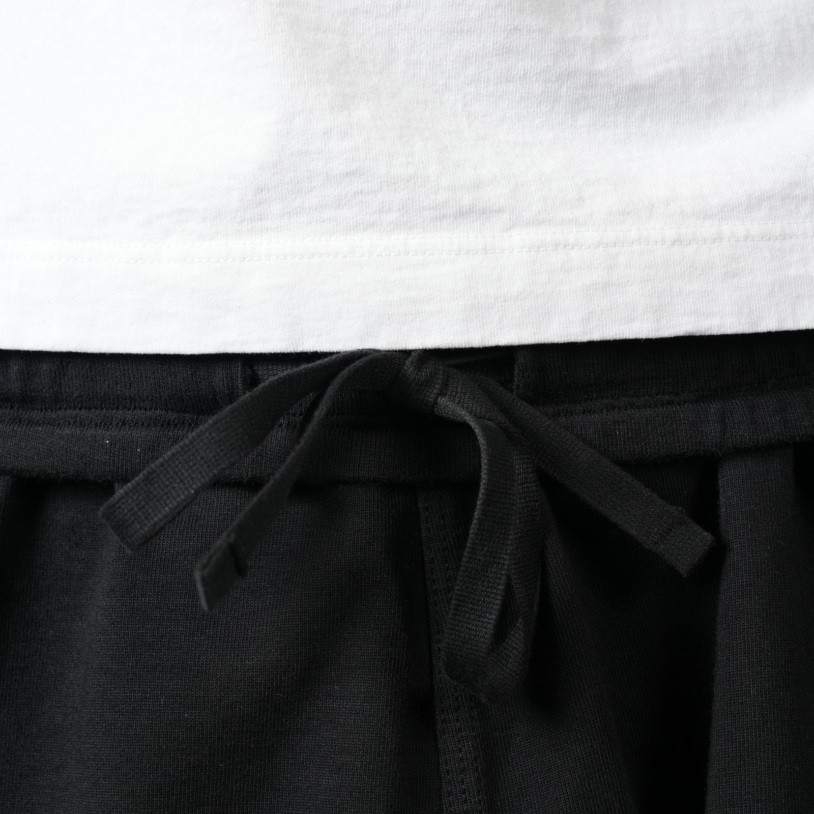 6200009 / BRUSHED ORGANIC COTTON FLEECE / スウェットショーツ(ブラック)