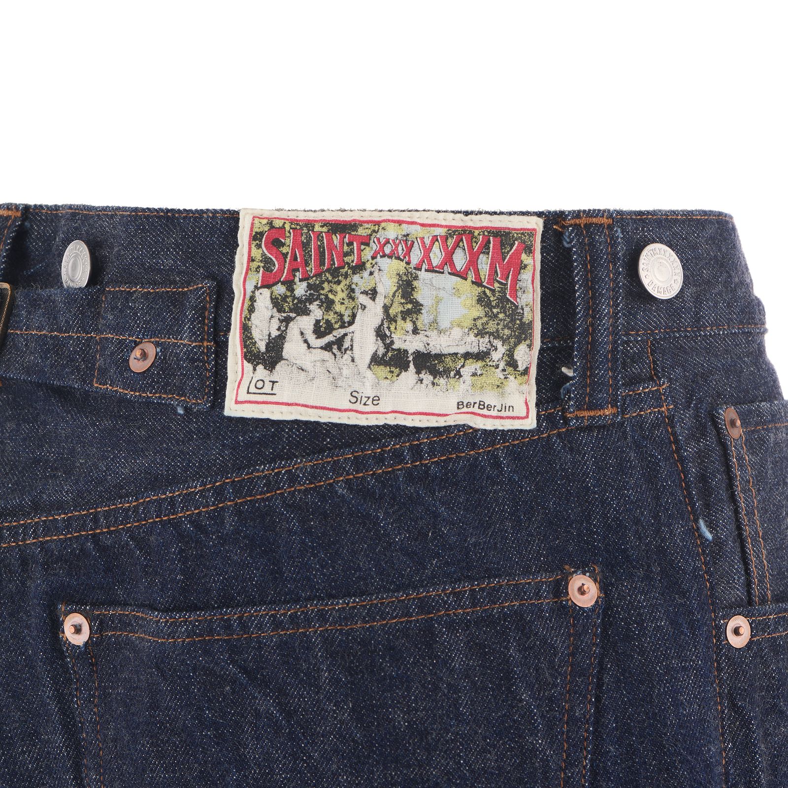 【コラボ】SM-HR1-0000-C61 / BB_DENIM PNT /  5PKTS REGID / BLUE / デニムパンツ (ブルー)