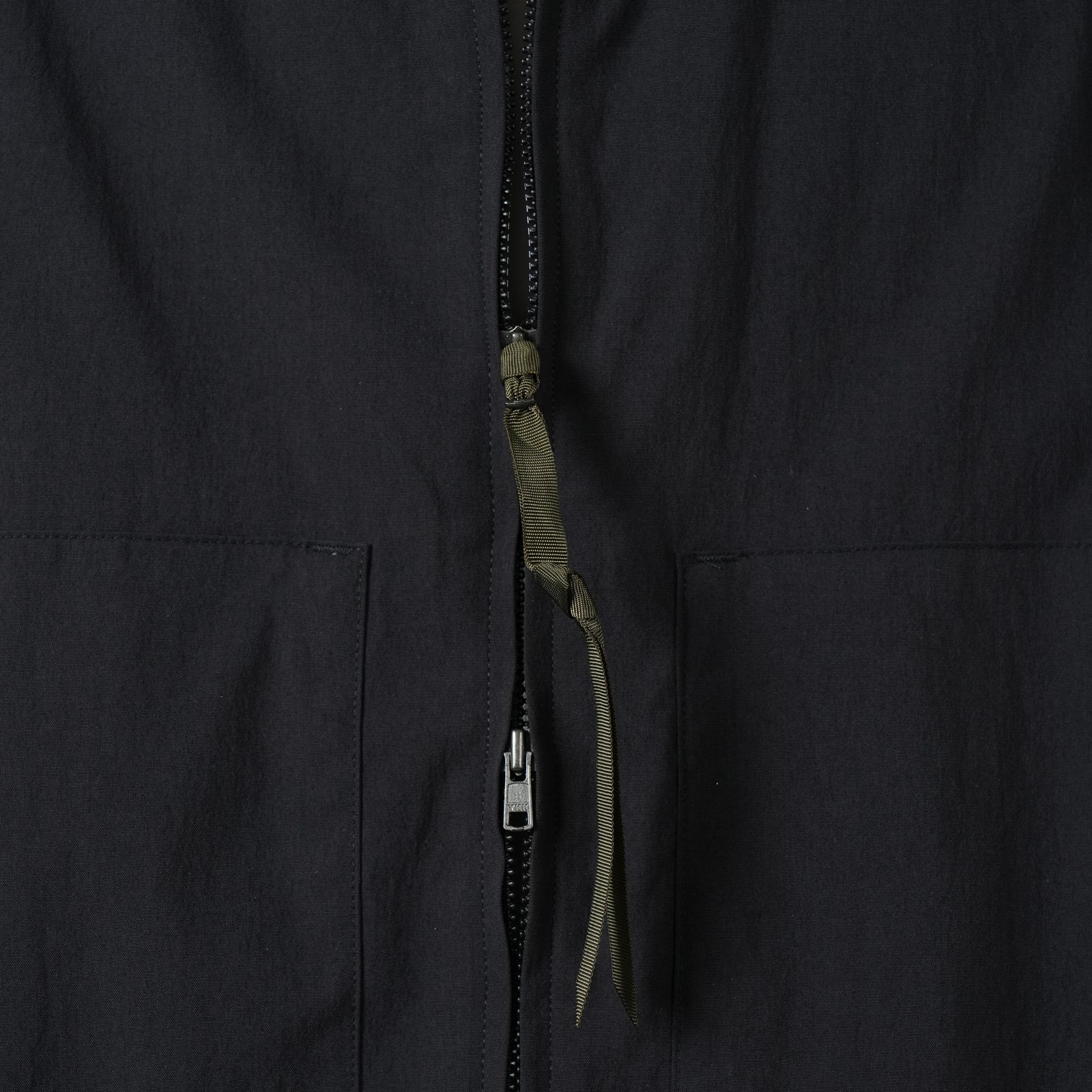 LA12-M / NYLON STRETCH SHIRT JACKET / ナイロンストレッチシャツジャケット [ストレートフィット] (ブラック)