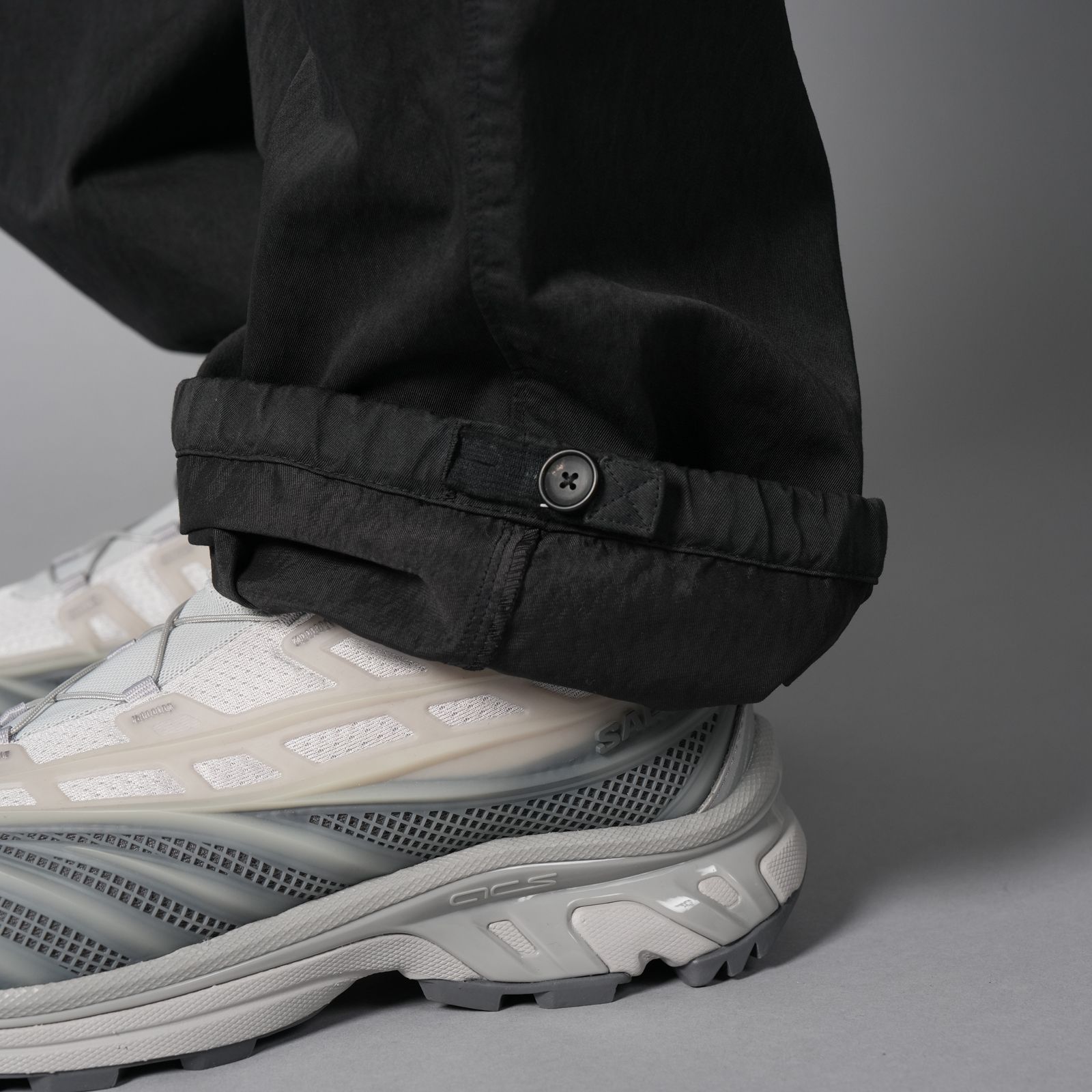 PANTS PANT IN GABARDINE CO/NY / パンツ (ブラック)