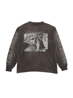 ラスト1点 / SM-A21-0000-023/LS TEE_SONICYOUTH / ロンT  (ブラック)