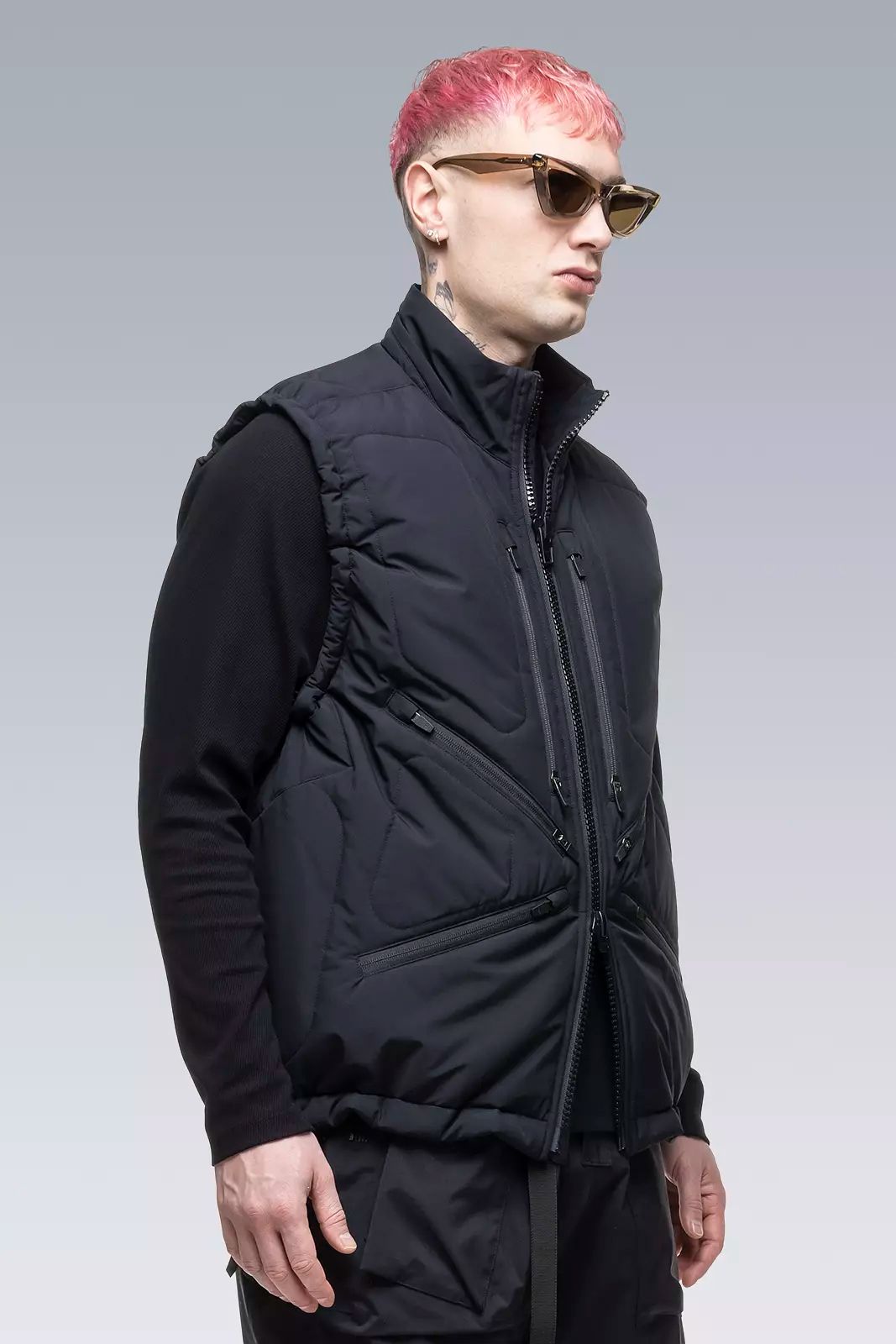 【ラスト1点】V91-WS / Windstopper® PrimaLoft® Modular Liner Vest Gen. 1 / [2L Gore-Tex][PRIMALOFT][ワイドフィット] (ブラック)