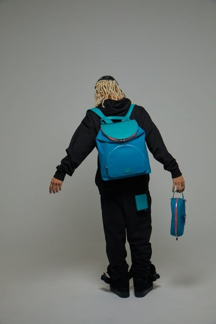 【OUTLET】【限定】 FACETASM×Dogs SECOND BAG / セカンドバック (スモークブルー)