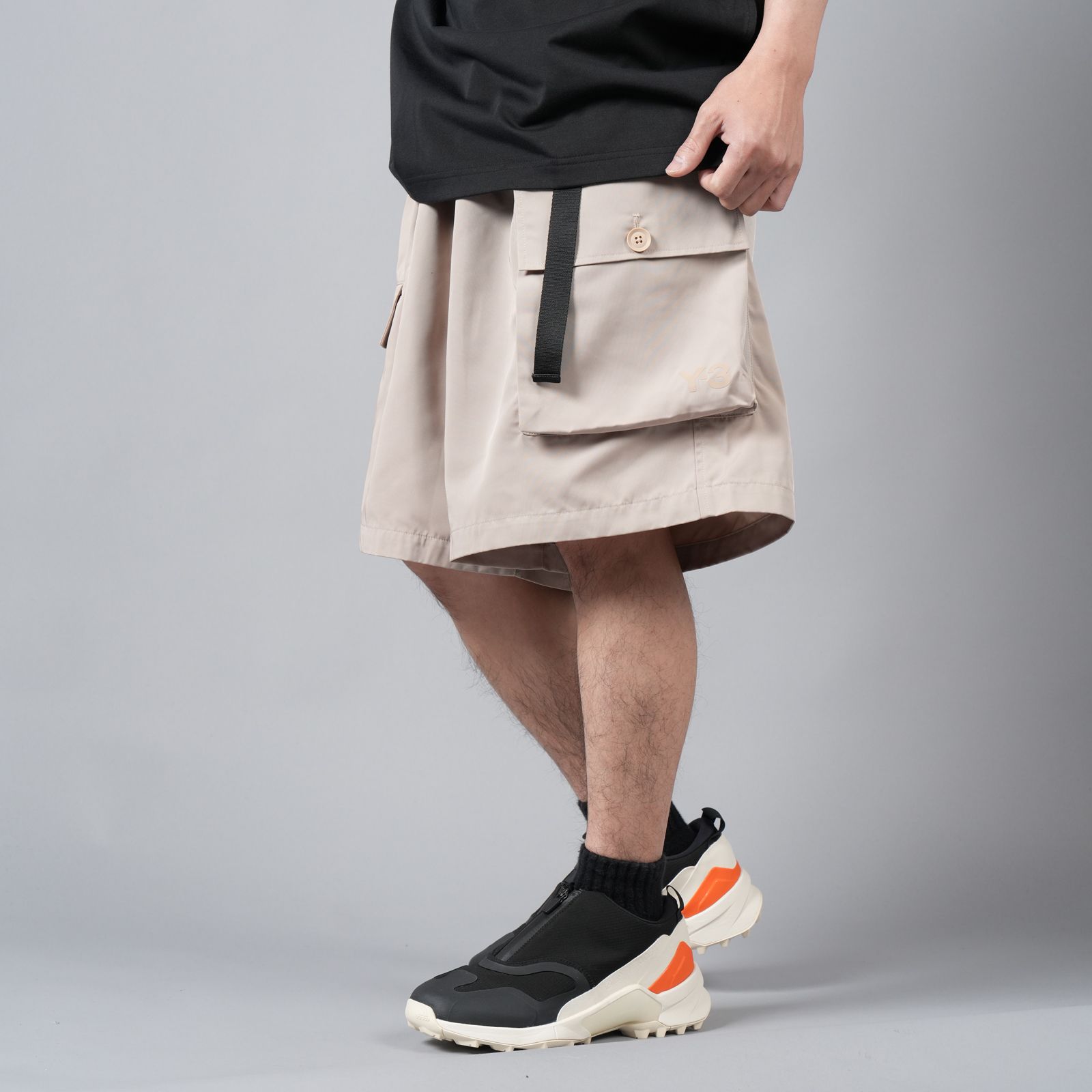 【ラスト1点】NYLON TWILL SHORT / ナイロンツイールショーツ / パンツ (ベージュ)