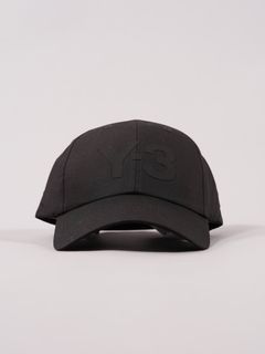 Y-3 LOGO CAP / ワイスリー ロゴキャップ (ブラック)