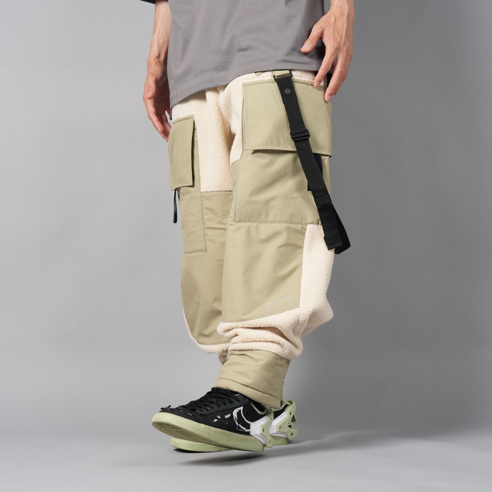【限定】WINDSTOPPER BY GORE-TEX LABS 3L x POLARTEC  COAST GUARD TROUSERS / ゴアテックス ラボ スリーレイヤー / ナイロンパンツ [防水・防風] (ベージュ)