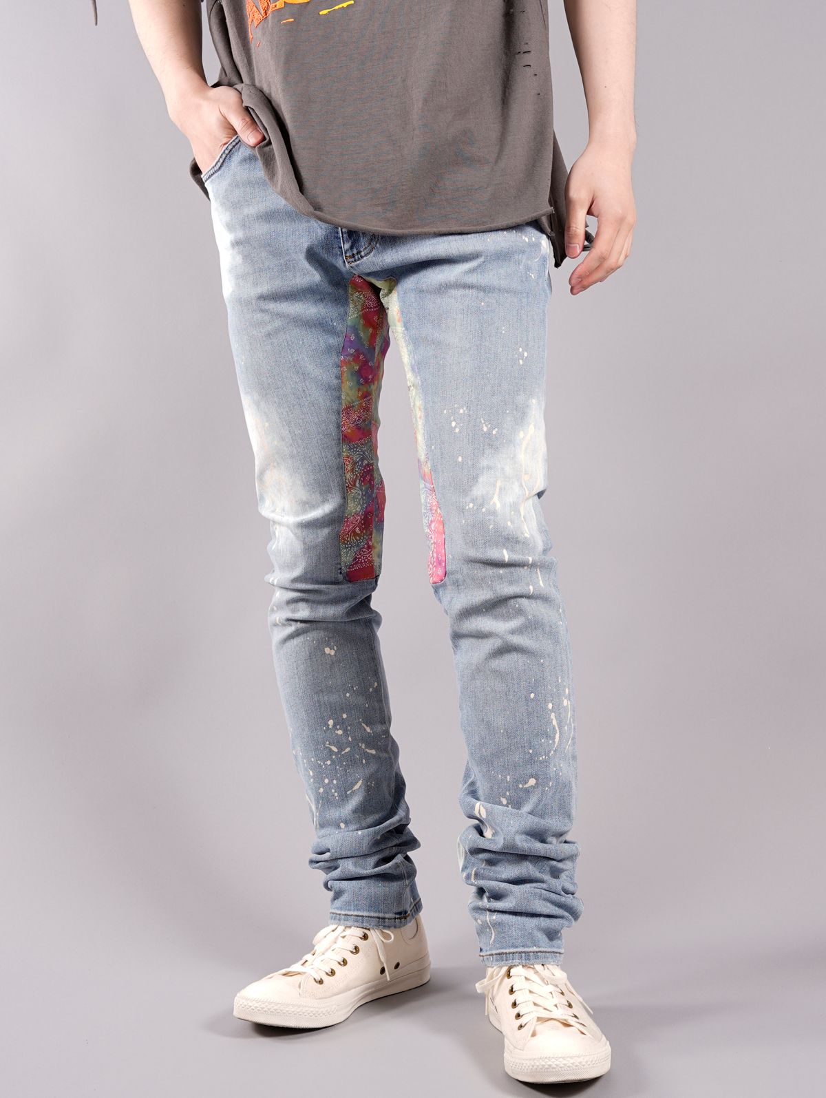 【ラスト1点】LAGUNA BLUE MULTI  JEANS / ブルーマルチジーンズ (マルチ)