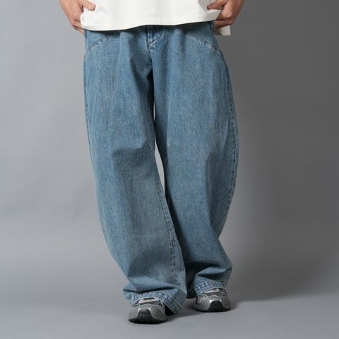 DENIM 410 WORKWEAR JEANS / デニムパンツ (ヴィンテージタイブルーウォッシュ)