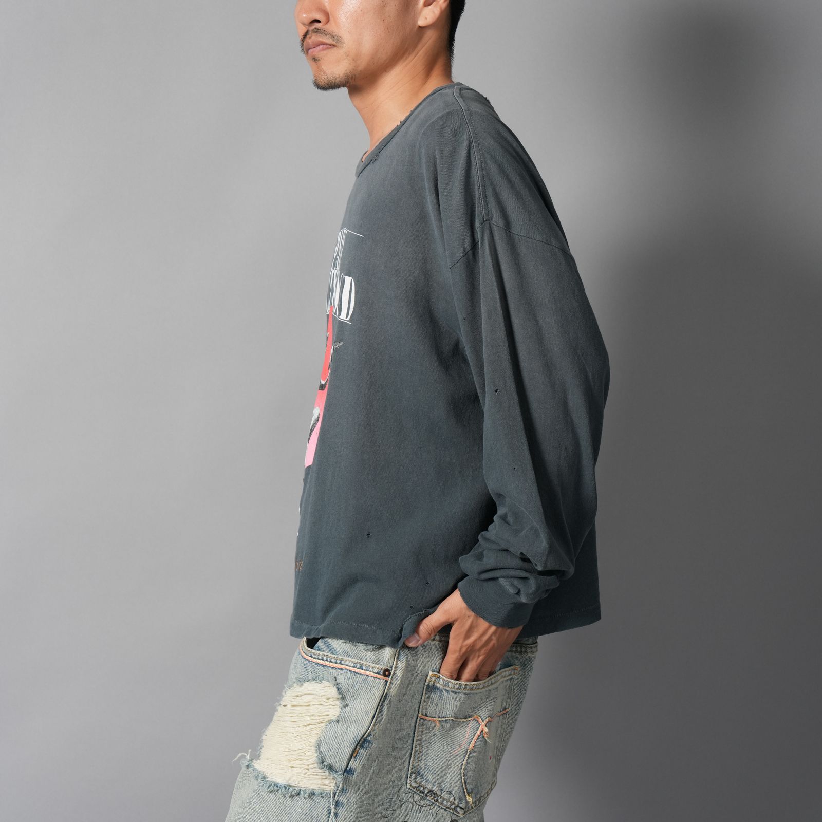 MYRA BRECKENRIDGE L/S TEE / ロンT・カットソー (ヴィンテージブラック)