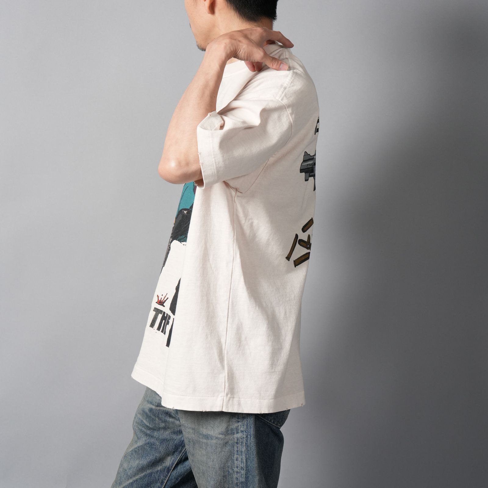 [LUPIN THE IIIRD]  S/S T-Shirt  (JIGEN)  / Tシャツ (ホワイト)