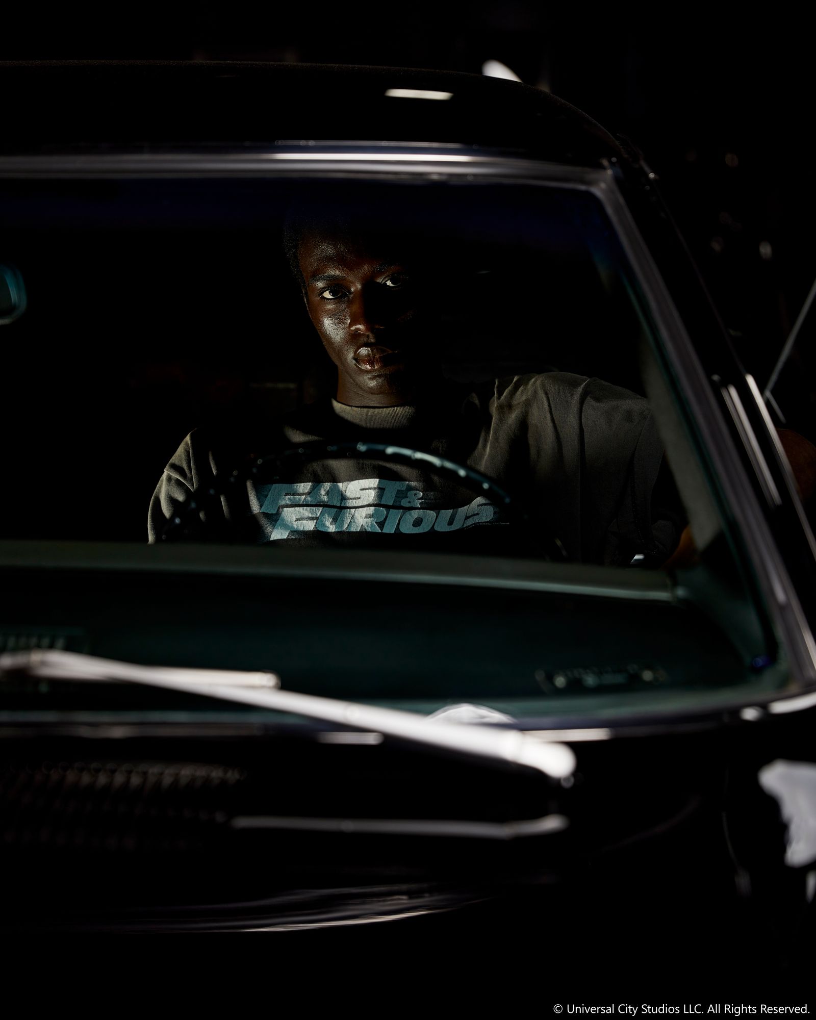 【コラボ】SM-MK8-0000-C06 / FF_SS T-SHIRT / FAST FURIOUS / BLK / Tシャツ  (ブラック)