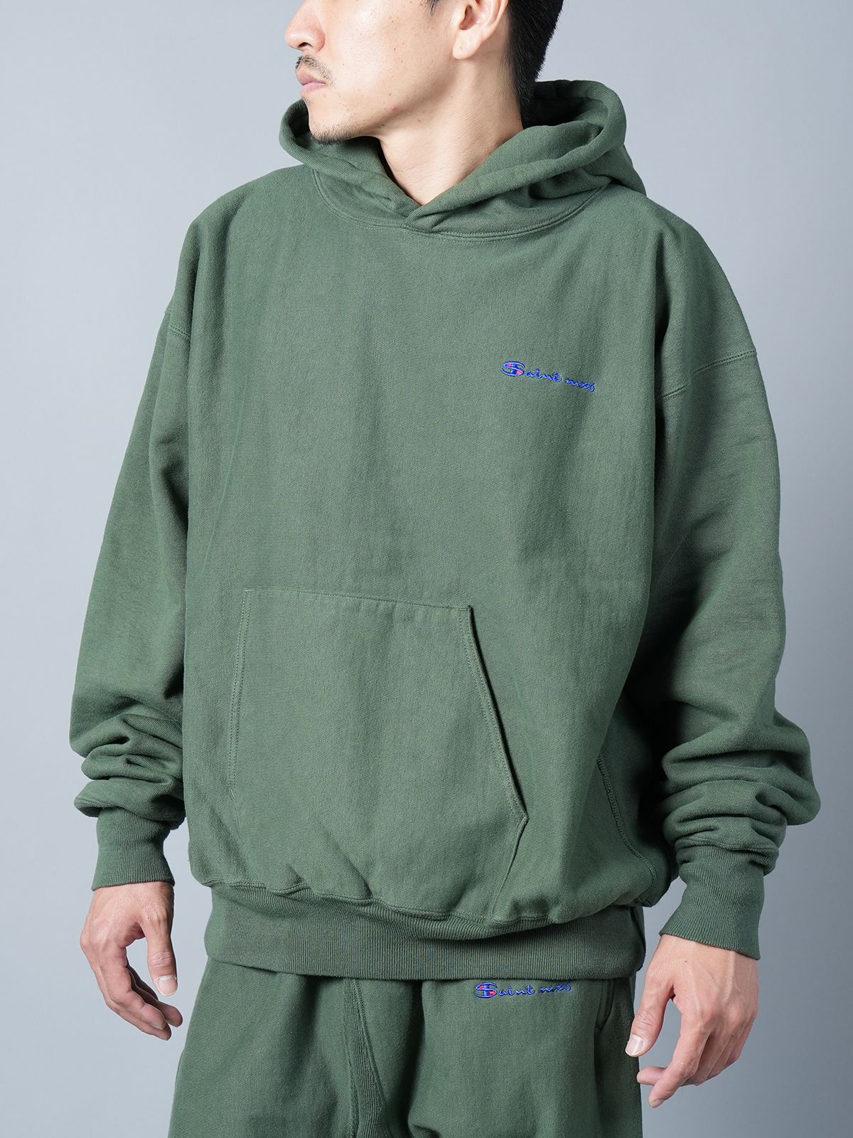 SAINT M×××××× - 【残りわずか】 SM-A23-0000-028 / HOODIE / LOGO 