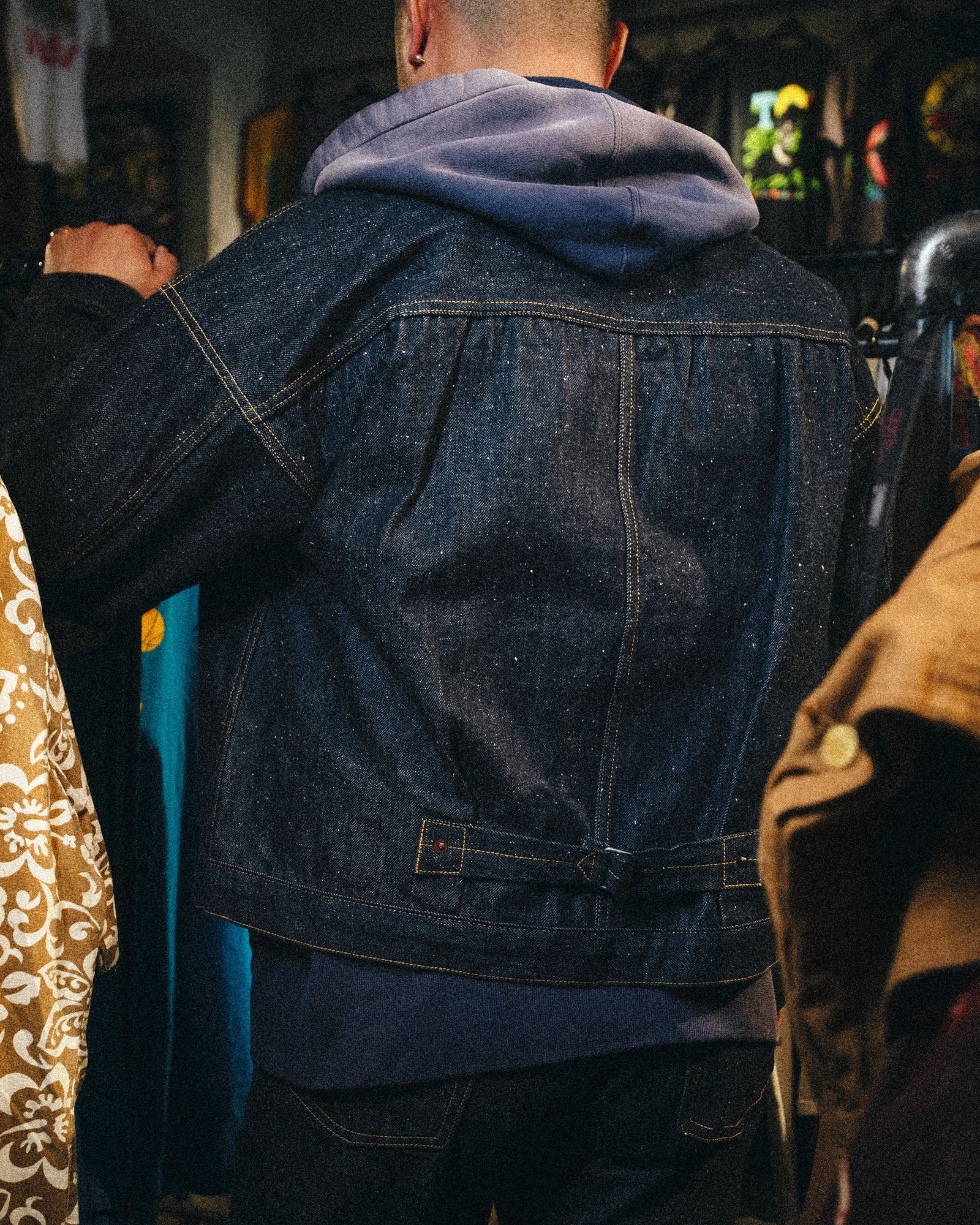 【コラボ】SM-MK1-0000-C23 / SM-MK8-0000-C45 / BBJ_DENIM JACKET / REGID / BLUE / ベルベルジン デニムジャケット (リジッド)(ブルー)